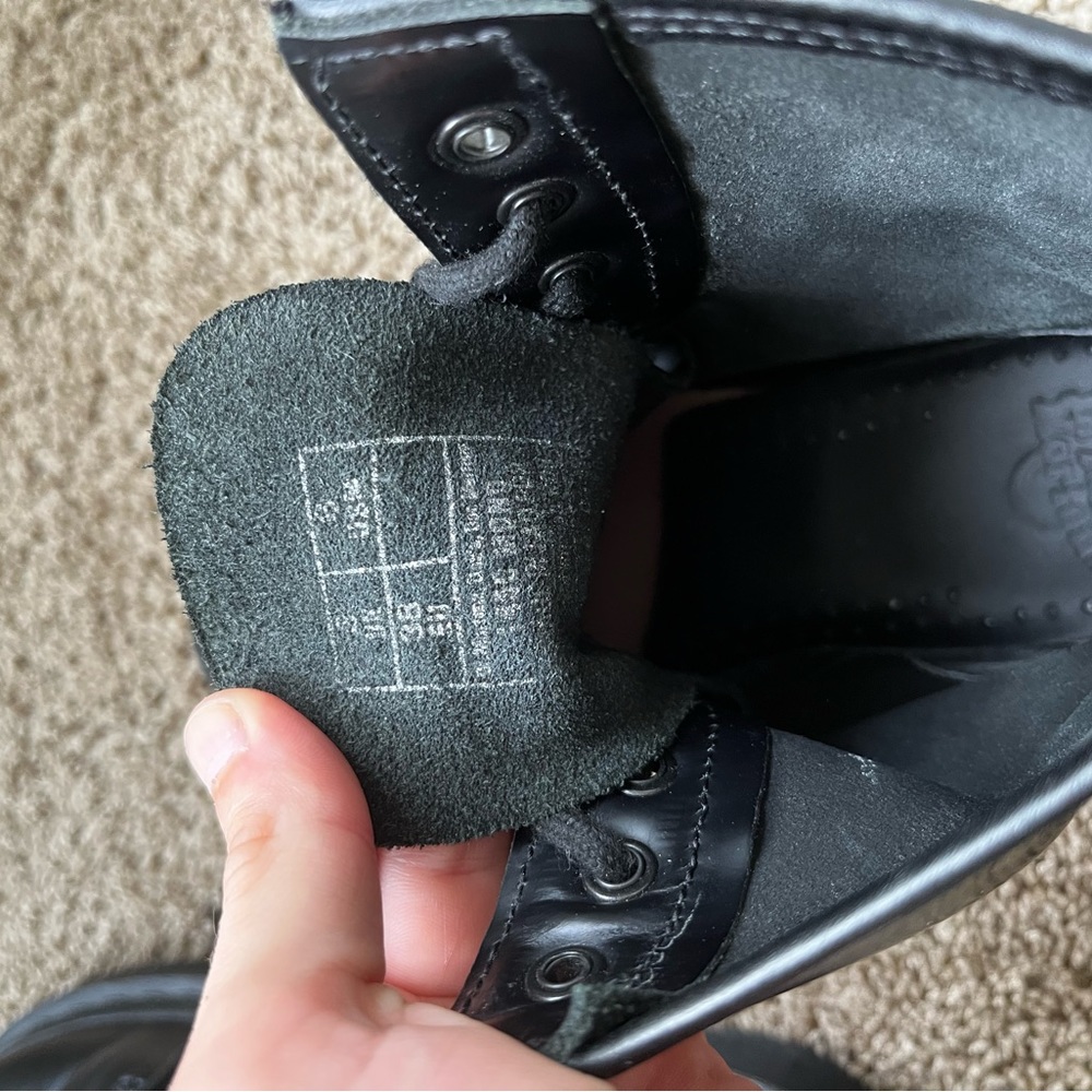 1460 Mono smooth leather lace up boot by Dr. Marten - Picture 7 of 13